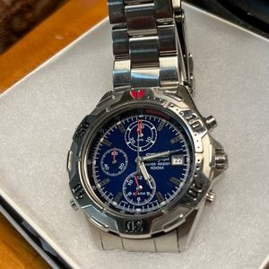 Seiko Watch, battery, quartz, chronograph